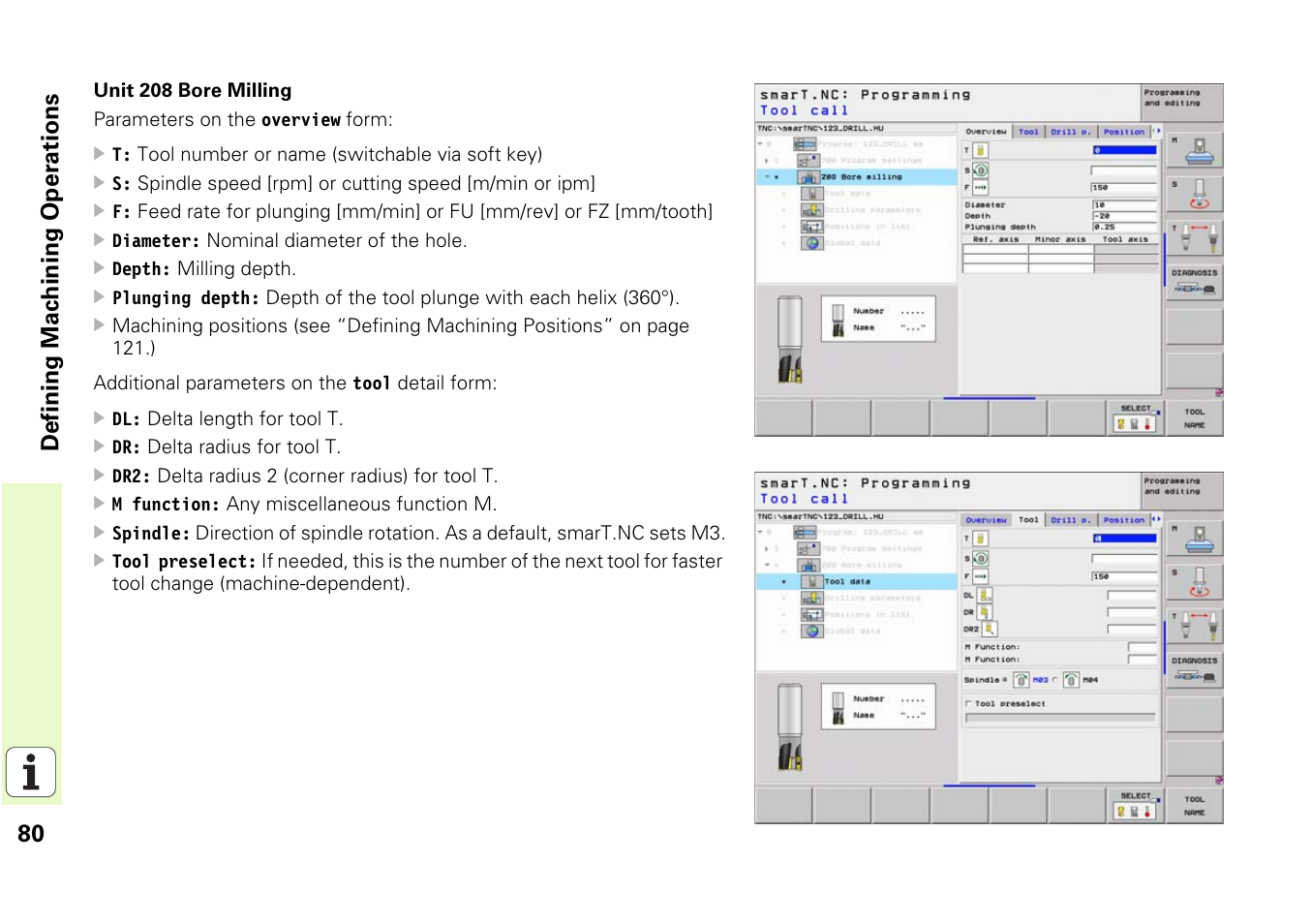 HEIDENHAIN iTNC 530 (340 49x-03) smarT.NC Pilot User Manual | Page 80 / 171