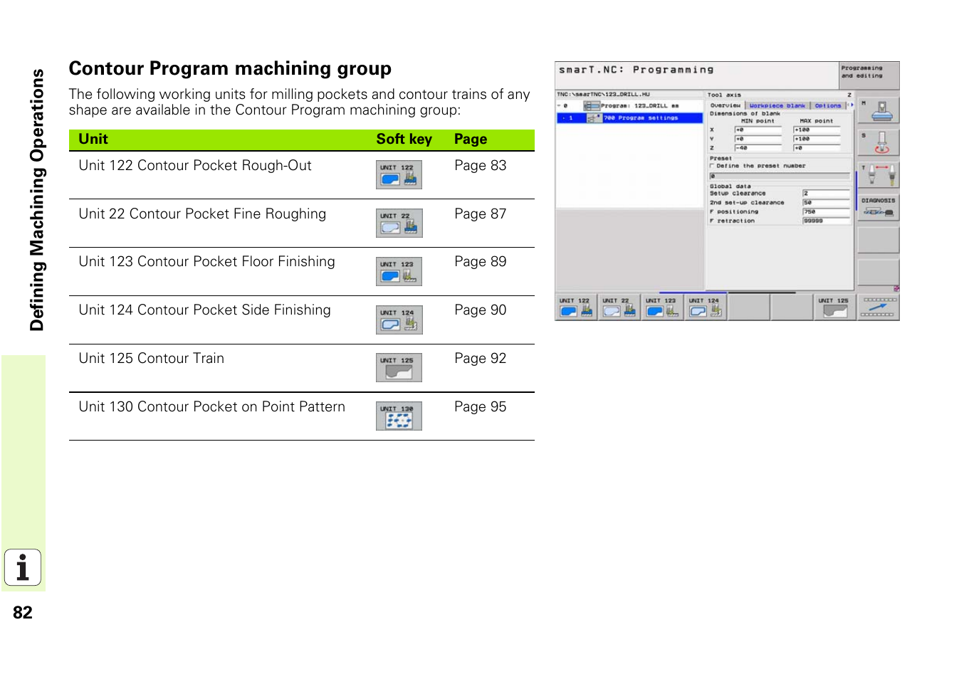 Contour program machining group | HEIDENHAIN iTNC 530 (340 49x-03) smarT.NC Pilot User Manual | Page 82 / 171