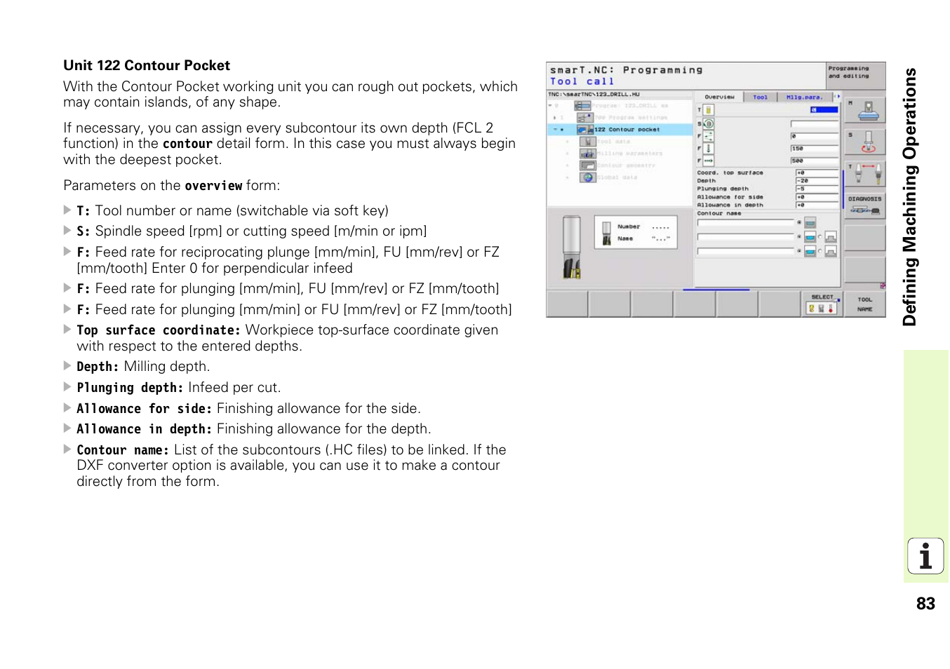 HEIDENHAIN iTNC 530 (340 49x-03) smarT.NC Pilot User Manual | Page 83 / 171