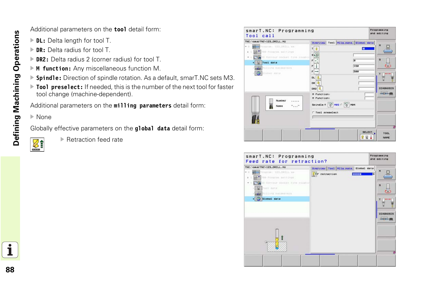 HEIDENHAIN iTNC 530 (340 49x-03) smarT.NC Pilot User Manual | Page 88 / 171