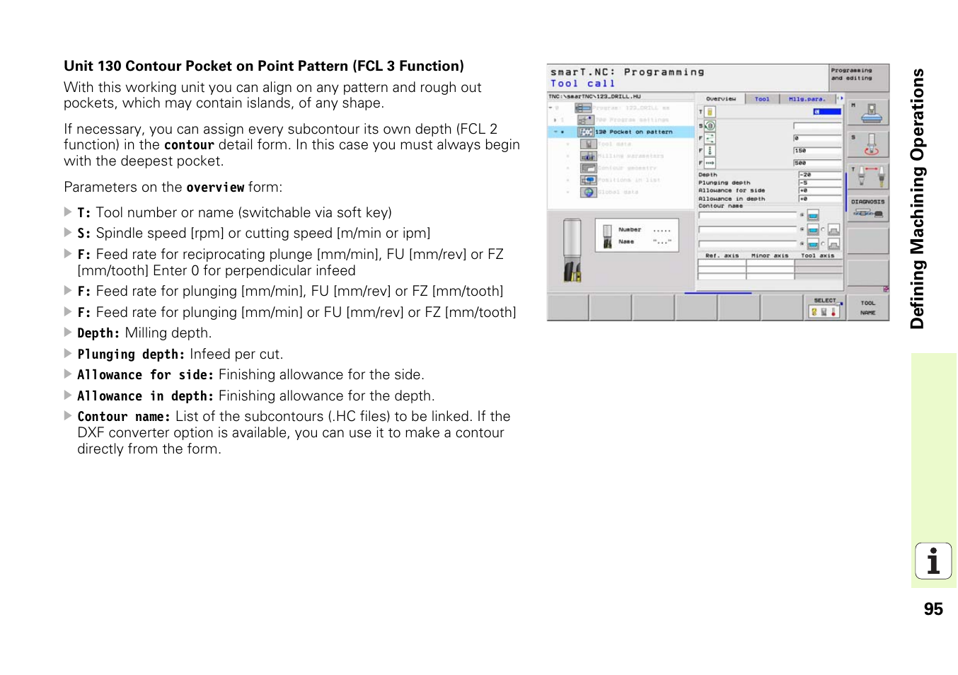 HEIDENHAIN iTNC 530 (340 49x-03) smarT.NC Pilot User Manual | Page 95 / 171