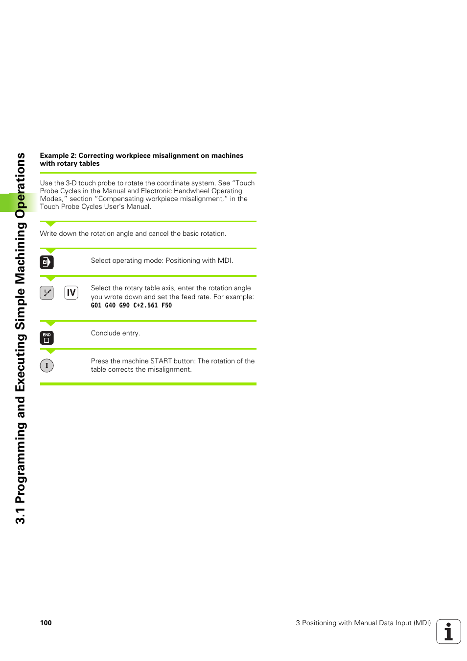HEIDENHAIN iTNC 530 (340 49x-03) ISO programming User Manual | Page 100 / 675