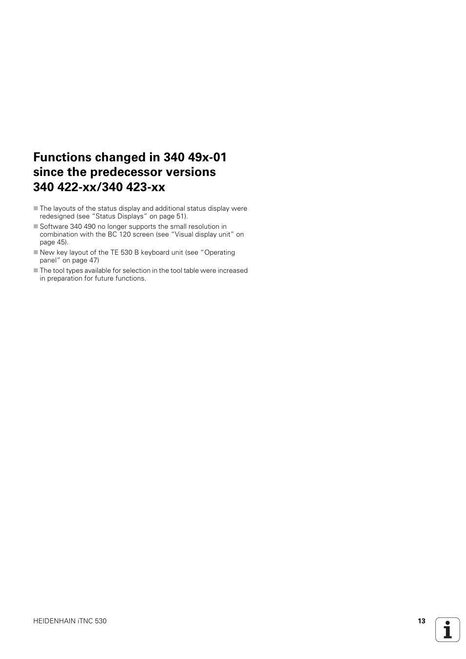 HEIDENHAIN iTNC 530 (340 49x-03) ISO programming User Manual | Page 13 / 675