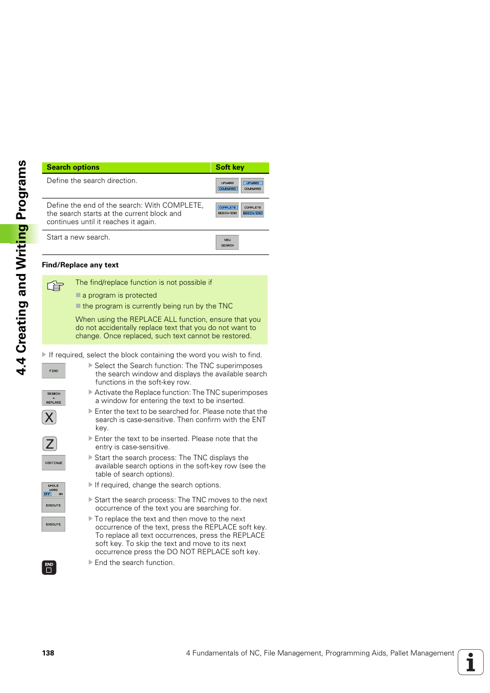 4 cr eating and w riting pr ogr ams | HEIDENHAIN iTNC 530 (340 49x-03) ISO programming User Manual | Page 138 / 675