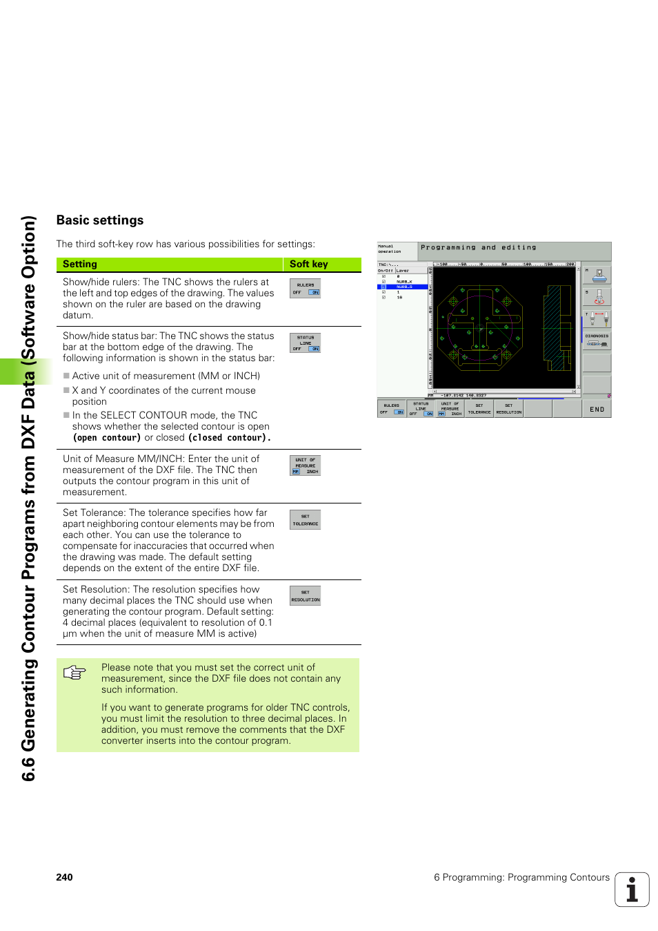 Basic settings | HEIDENHAIN iTNC 530 (340 49x-03) ISO programming User Manual | Page 240 / 675