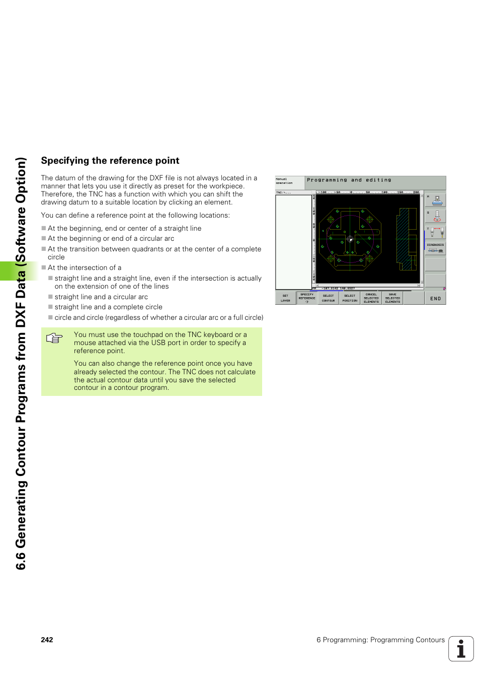Specifying the reference point | HEIDENHAIN iTNC 530 (340 49x-03) ISO programming User Manual | Page 242 / 675
