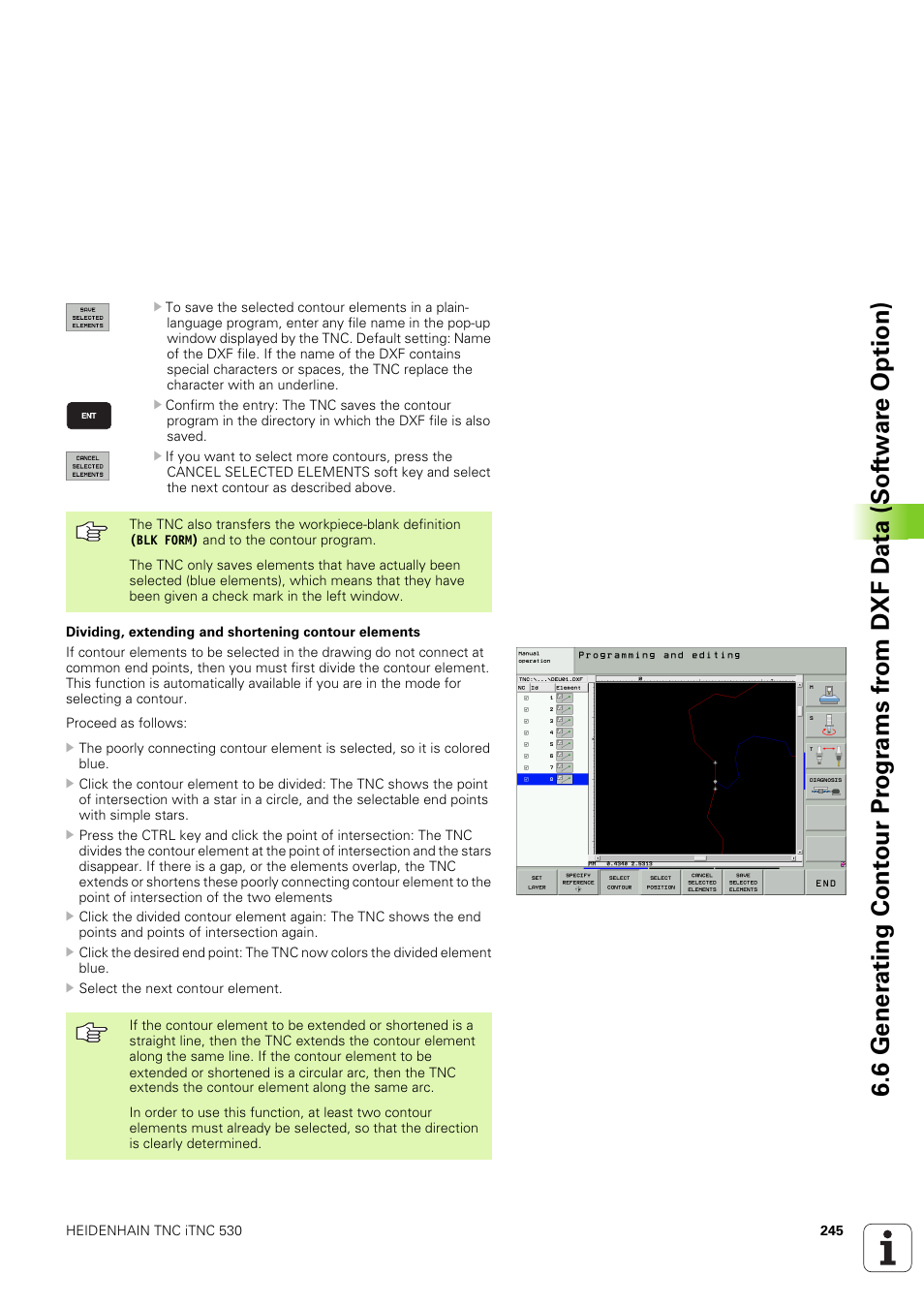 HEIDENHAIN iTNC 530 (340 49x-03) ISO programming User Manual | Page 245 / 675