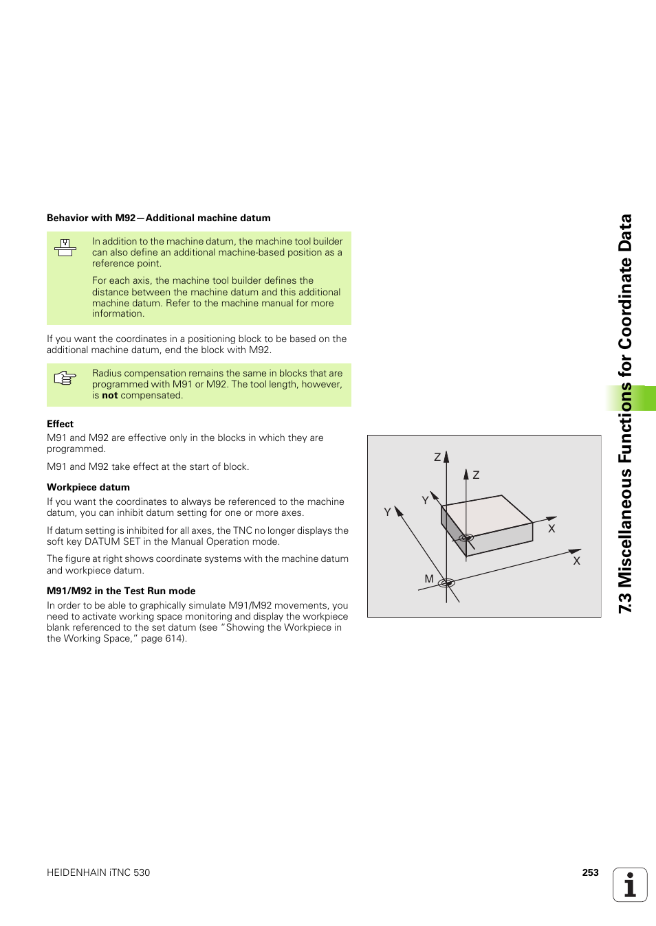 HEIDENHAIN iTNC 530 (340 49x-03) ISO programming User Manual | Page 253 / 675