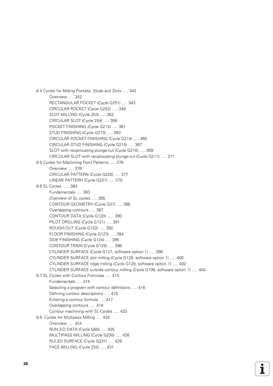 HEIDENHAIN iTNC 530 (340 49x-03) ISO programming User Manual | Page 30 / 675