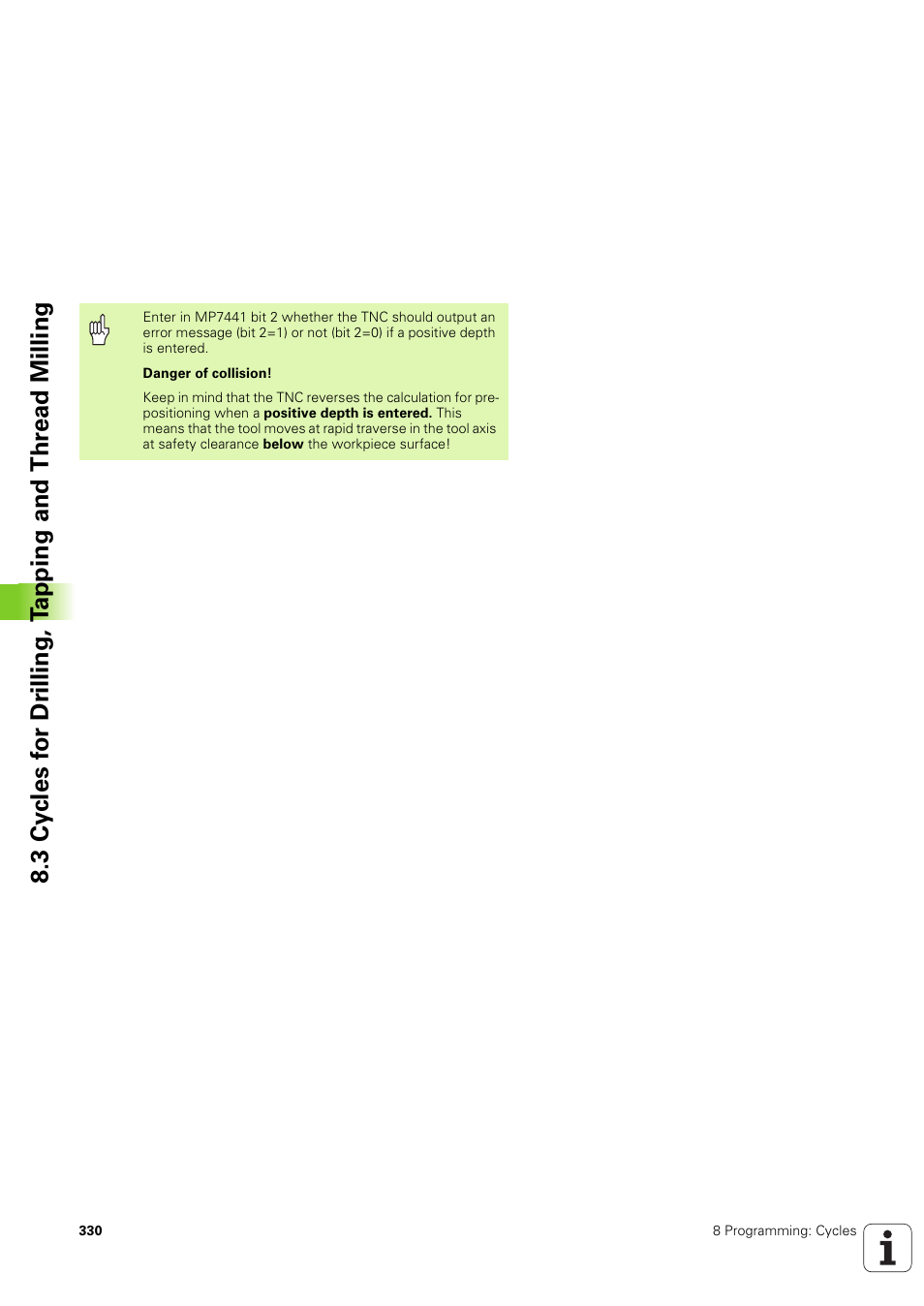 HEIDENHAIN iTNC 530 (340 49x-03) ISO programming User Manual | Page 330 / 675