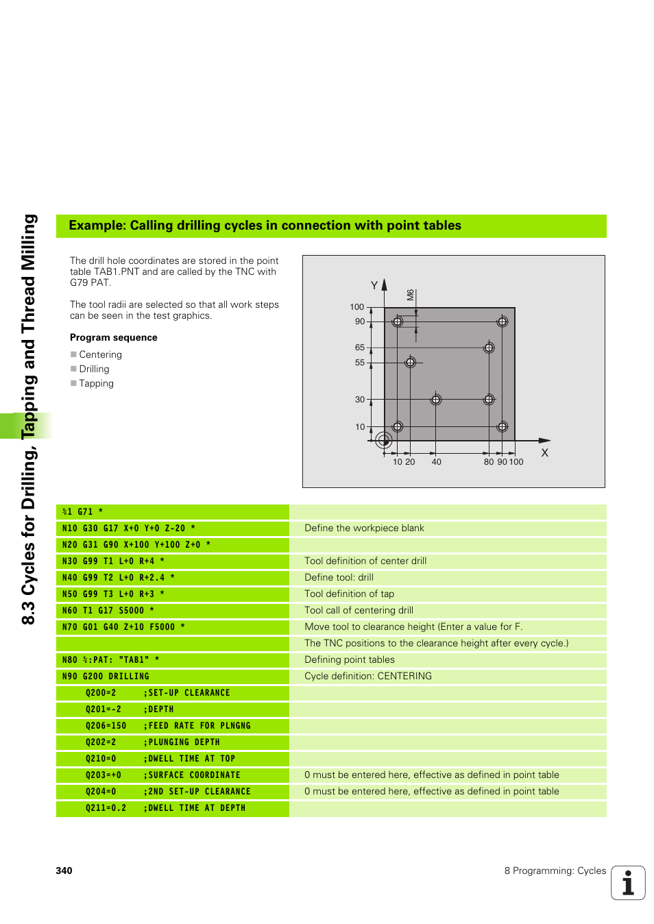 HEIDENHAIN iTNC 530 (340 49x-03) ISO programming User Manual | Page 340 / 675