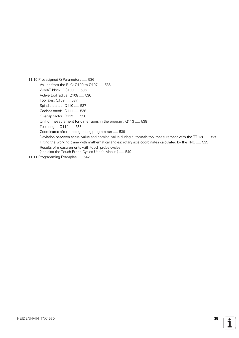HEIDENHAIN iTNC 530 (340 49x-03) ISO programming User Manual | Page 35 / 675