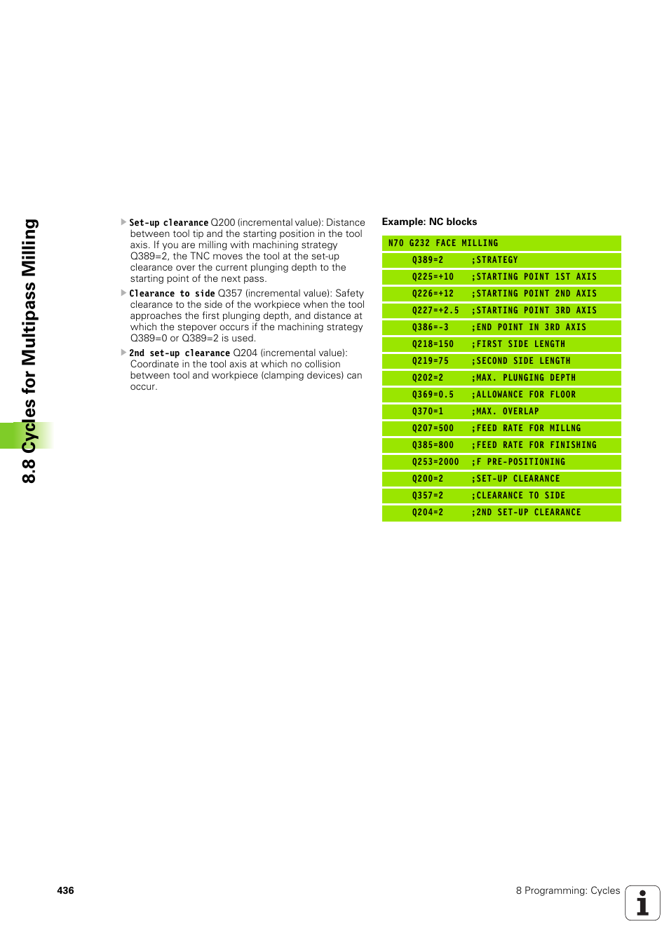 HEIDENHAIN iTNC 530 (340 49x-03) ISO programming User Manual | Page 436 / 675