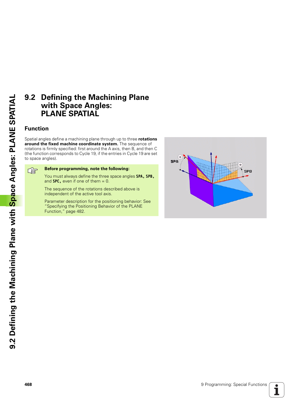 Function | HEIDENHAIN iTNC 530 (340 49x-03) ISO programming User Manual | Page 468 / 675