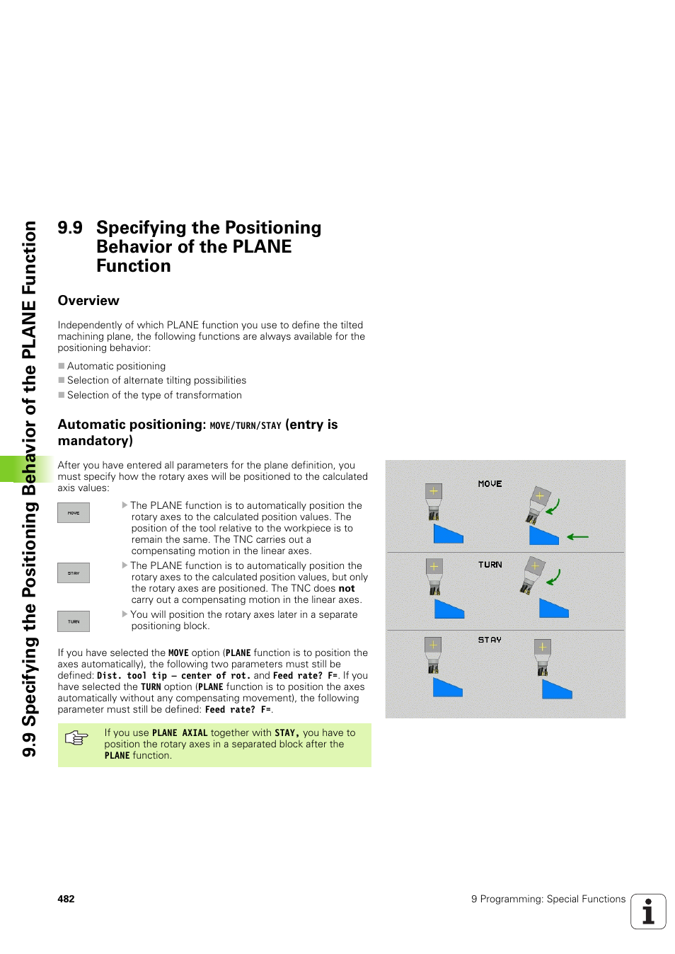 Overview, Automatic positioning | HEIDENHAIN iTNC 530 (340 49x-03) ISO programming User Manual | Page 482 / 675