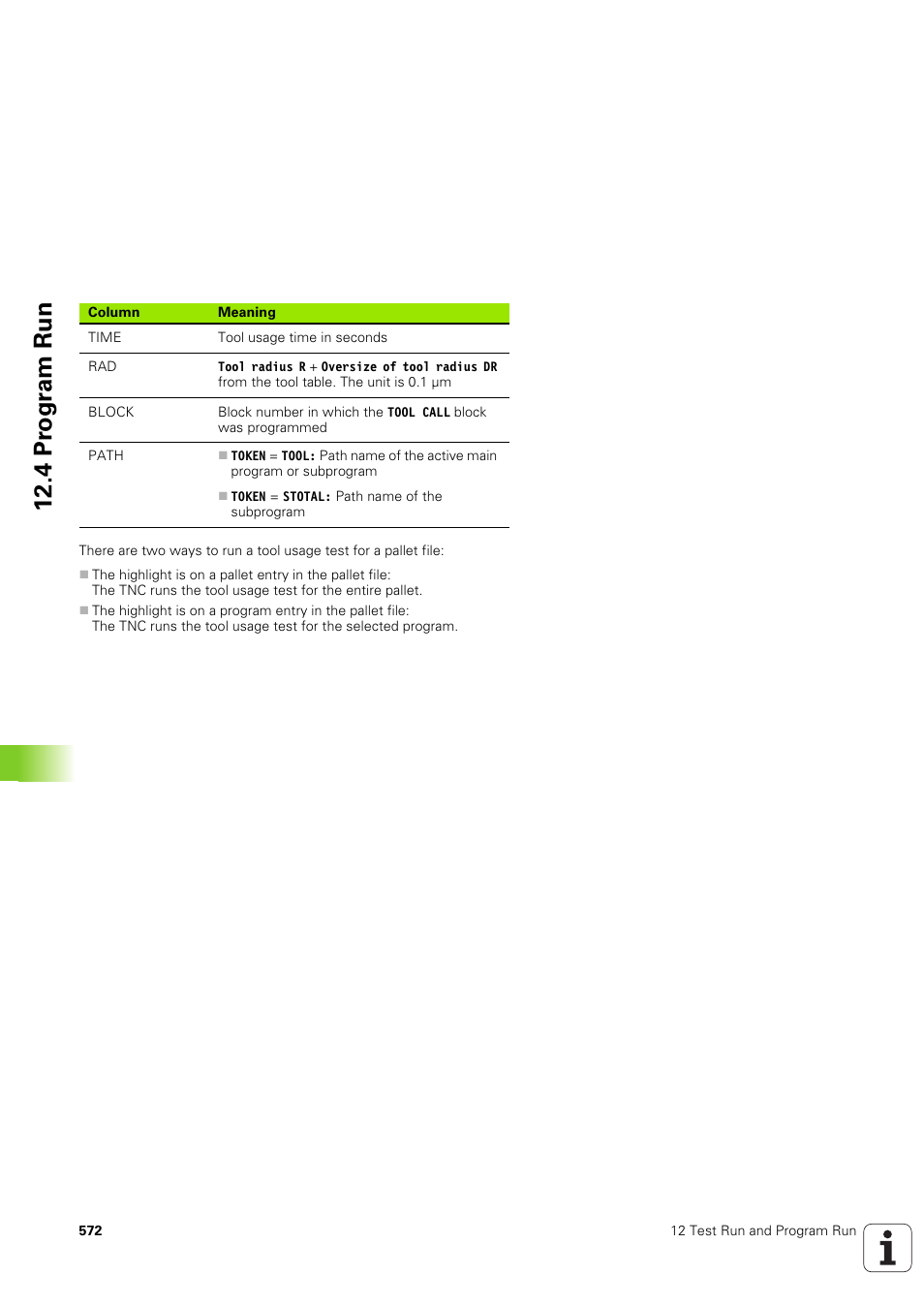 4 pr ogr am run | HEIDENHAIN iTNC 530 (340 49x-03) ISO programming User Manual | Page 572 / 675