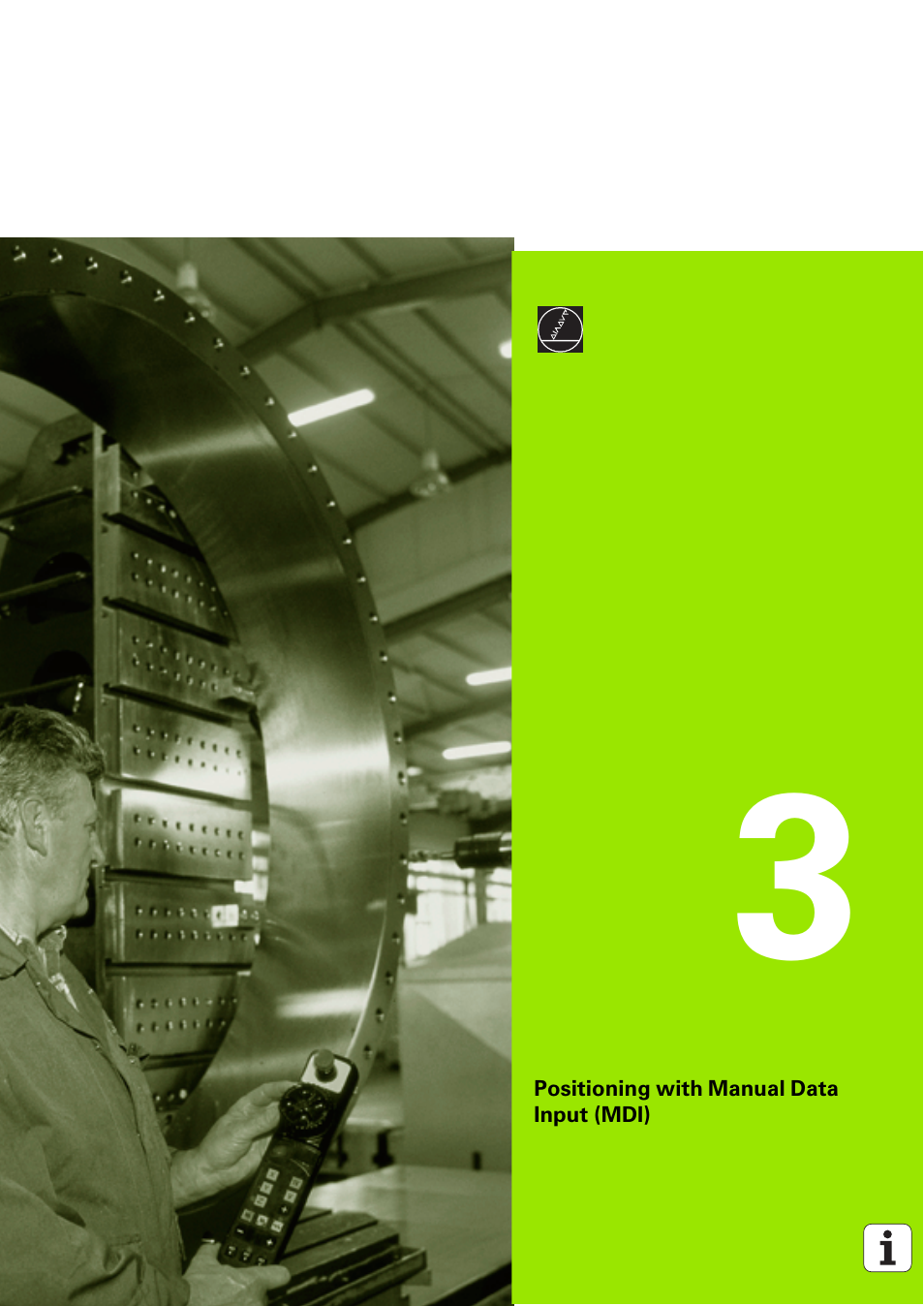 Positioning with manual data input (mdi), 3 positioning with manual data input (mdi) | HEIDENHAIN iTNC 530 (340 49x-03) ISO programming User Manual | Page 97 / 675