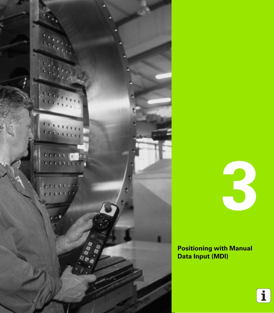 Positioning with manual data input (mdi), 3 positioning with manual data input (mdi) | HEIDENHAIN iTNC 530 (340 49x-04) User Manual | Page 103 / 789
