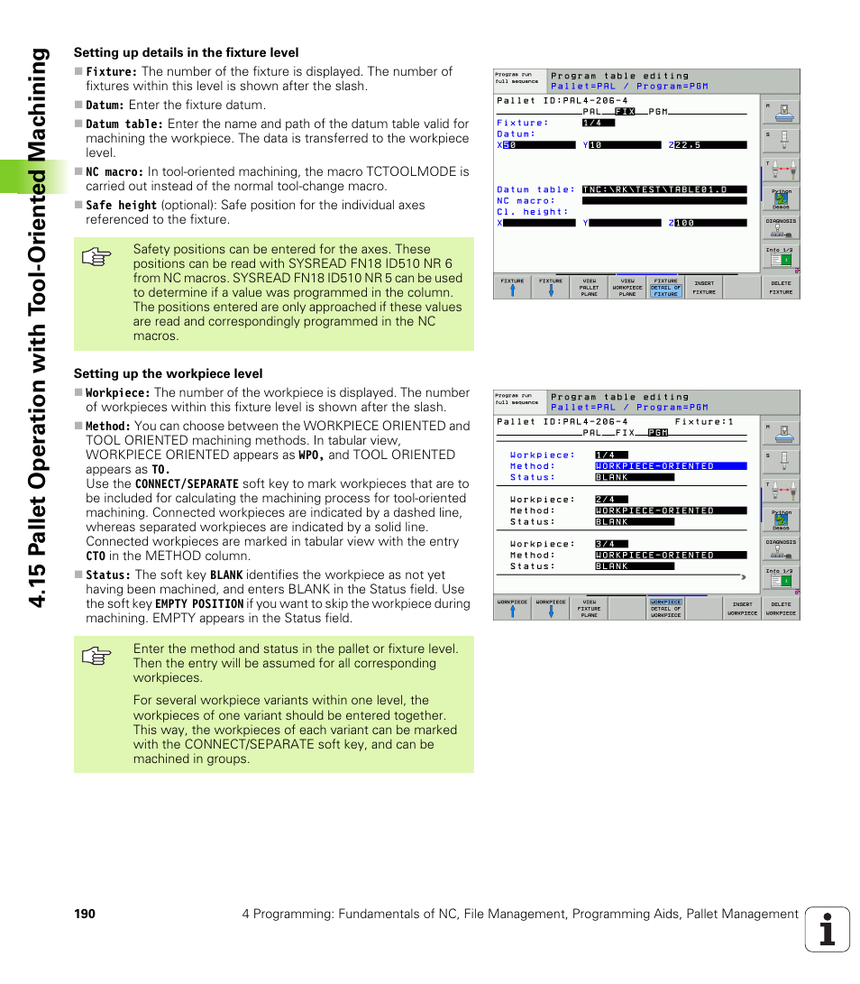 HEIDENHAIN iTNC 530 (340 49x-04) User Manual | Page 190 / 789