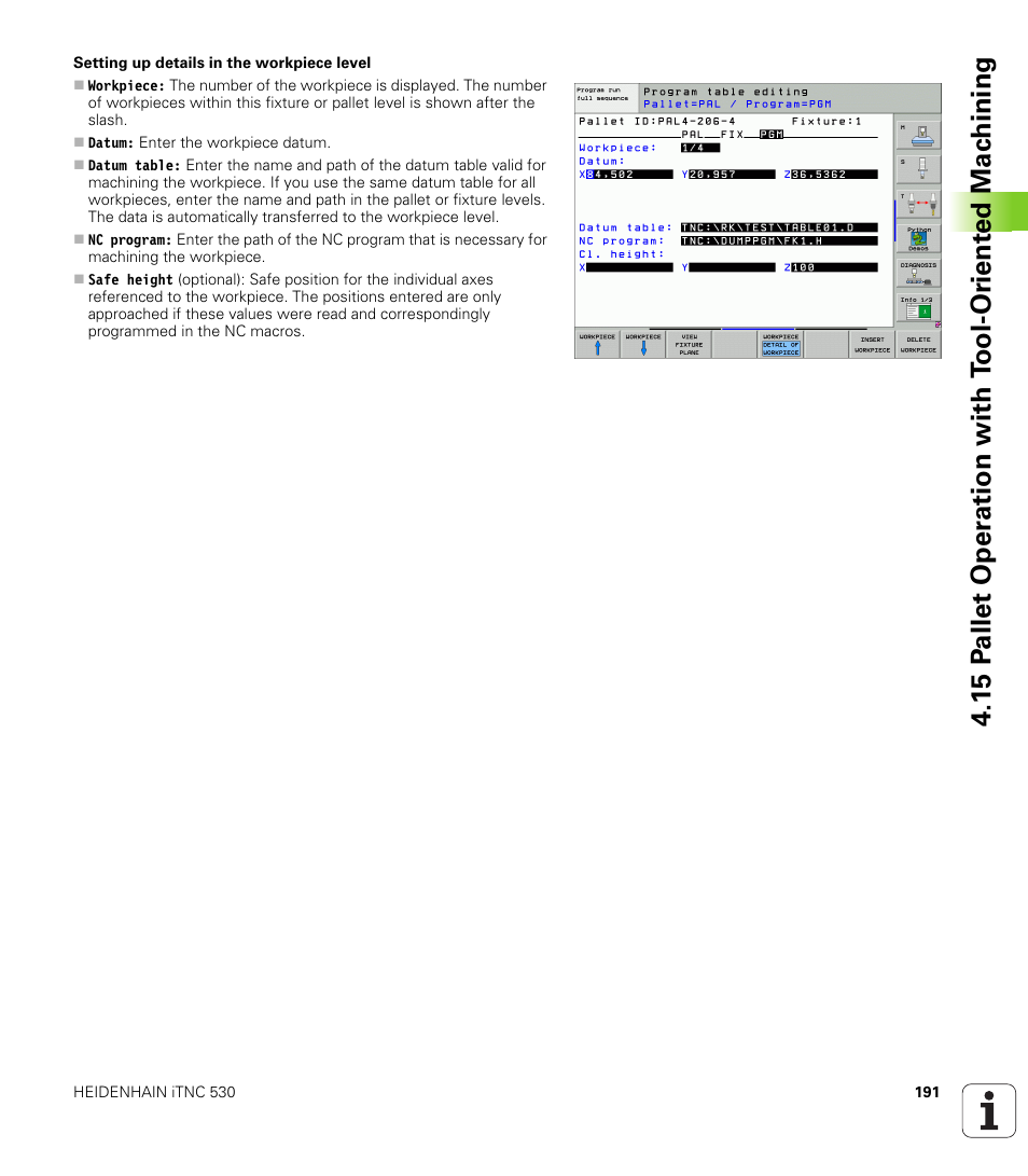 HEIDENHAIN iTNC 530 (340 49x-04) User Manual | Page 191 / 789