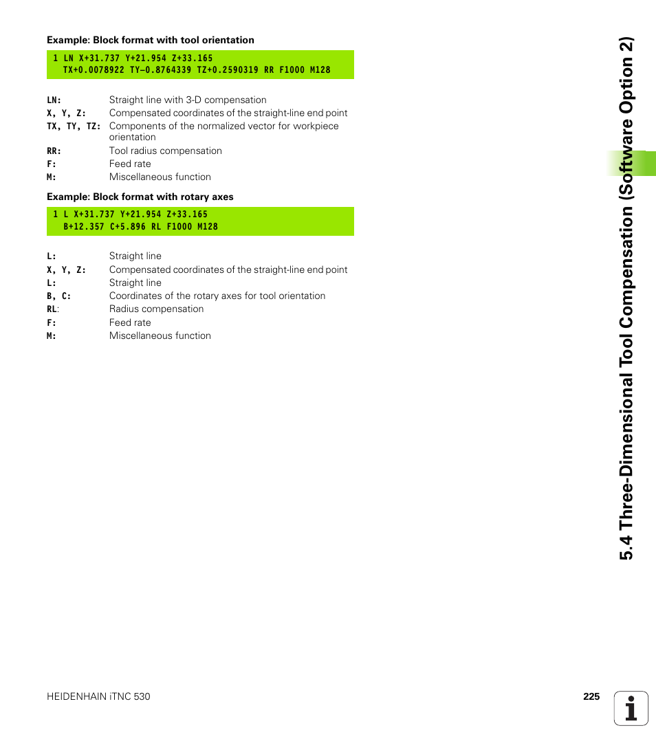 HEIDENHAIN iTNC 530 (340 49x-04) User Manual | Page 225 / 789