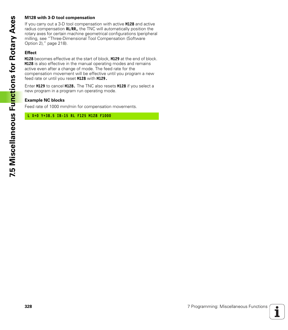 HEIDENHAIN iTNC 530 (340 49x-04) User Manual | Page 328 / 789