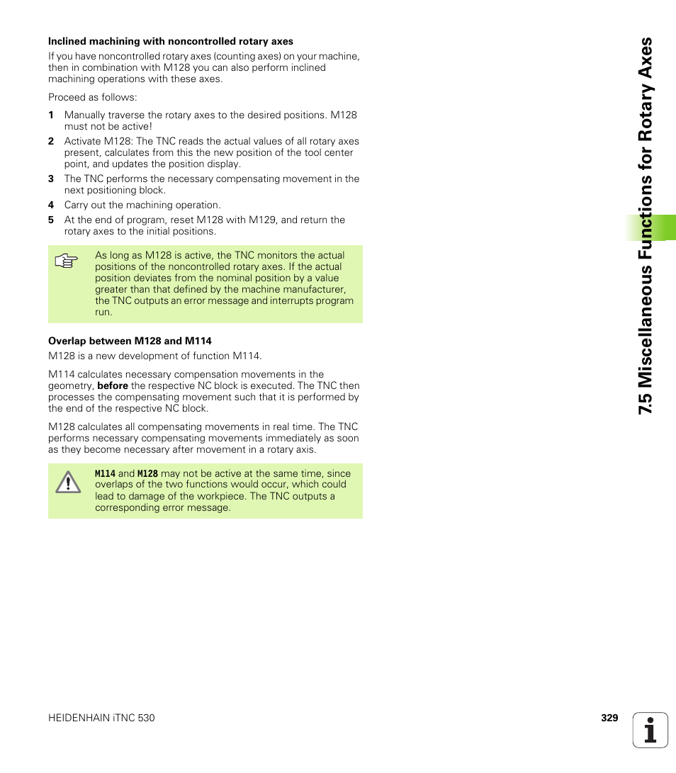 HEIDENHAIN iTNC 530 (340 49x-04) User Manual | Page 329 / 789