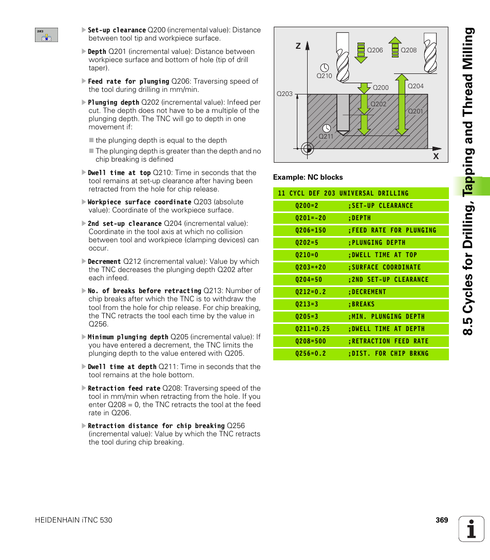 HEIDENHAIN iTNC 530 (340 49x-04) User Manual | Page 369 / 789