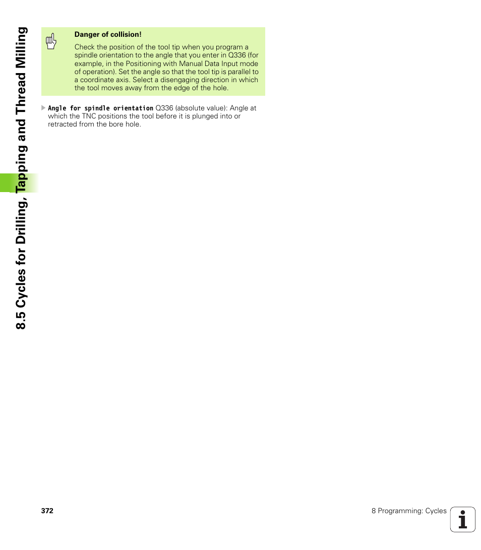 HEIDENHAIN iTNC 530 (340 49x-04) User Manual | Page 372 / 789