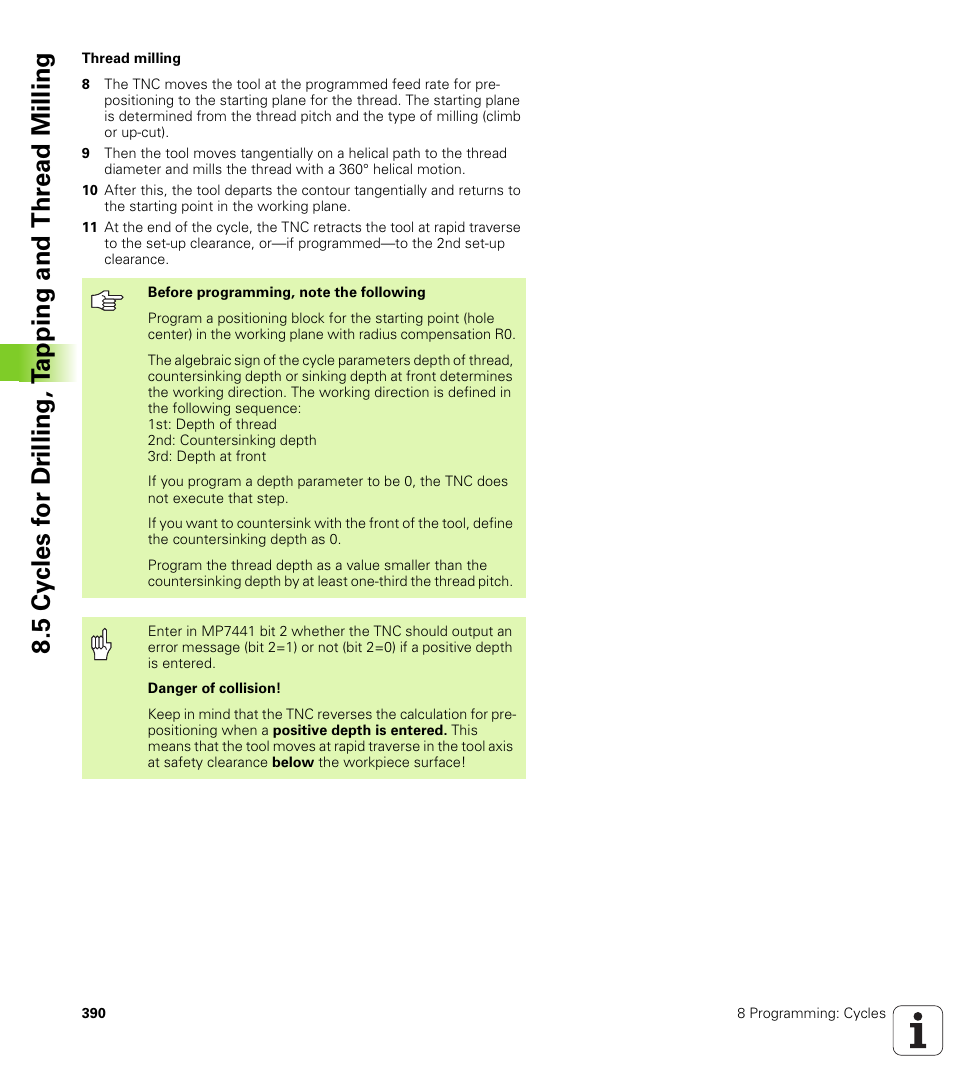 HEIDENHAIN iTNC 530 (340 49x-04) User Manual | Page 390 / 789