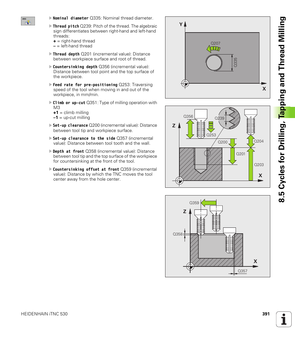 HEIDENHAIN iTNC 530 (340 49x-04) User Manual | Page 391 / 789