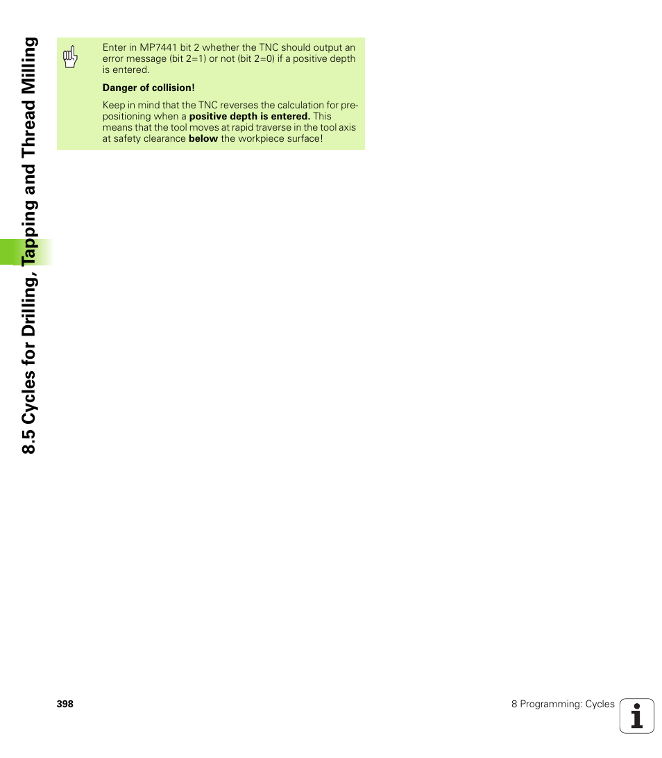 HEIDENHAIN iTNC 530 (340 49x-04) User Manual | Page 398 / 789