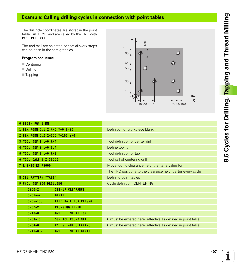 HEIDENHAIN iTNC 530 (340 49x-04) User Manual | Page 407 / 789