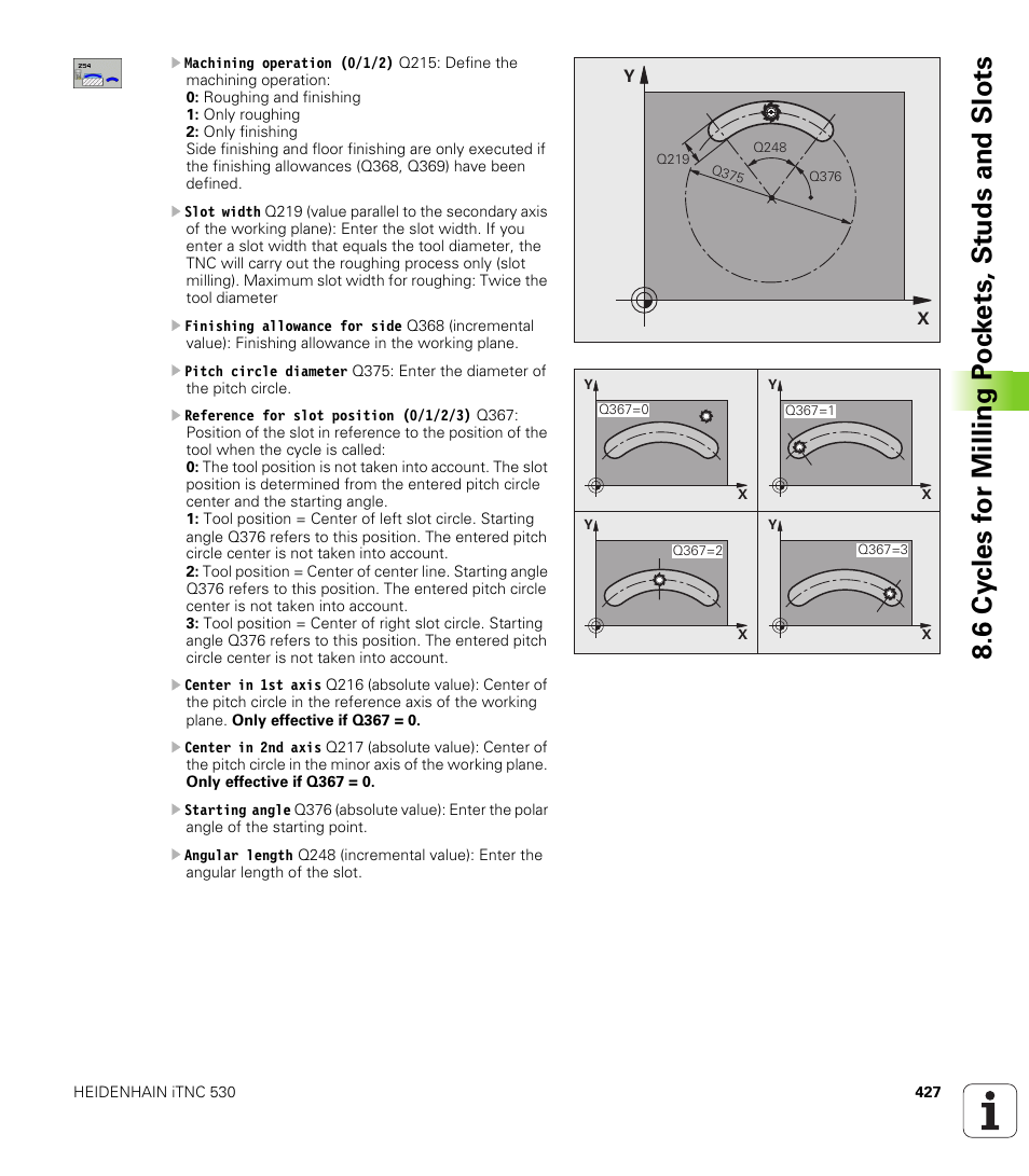 HEIDENHAIN iTNC 530 (340 49x-04) User Manual | Page 427 / 789