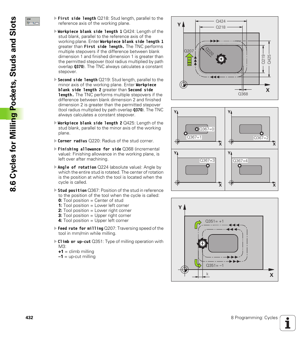 HEIDENHAIN iTNC 530 (340 49x-04) User Manual | Page 432 / 789