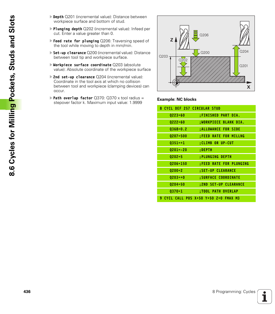 HEIDENHAIN iTNC 530 (340 49x-04) User Manual | Page 436 / 789