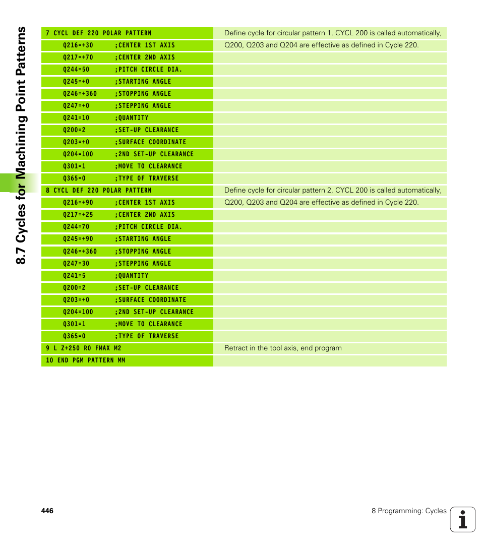 HEIDENHAIN iTNC 530 (340 49x-04) User Manual | Page 446 / 789