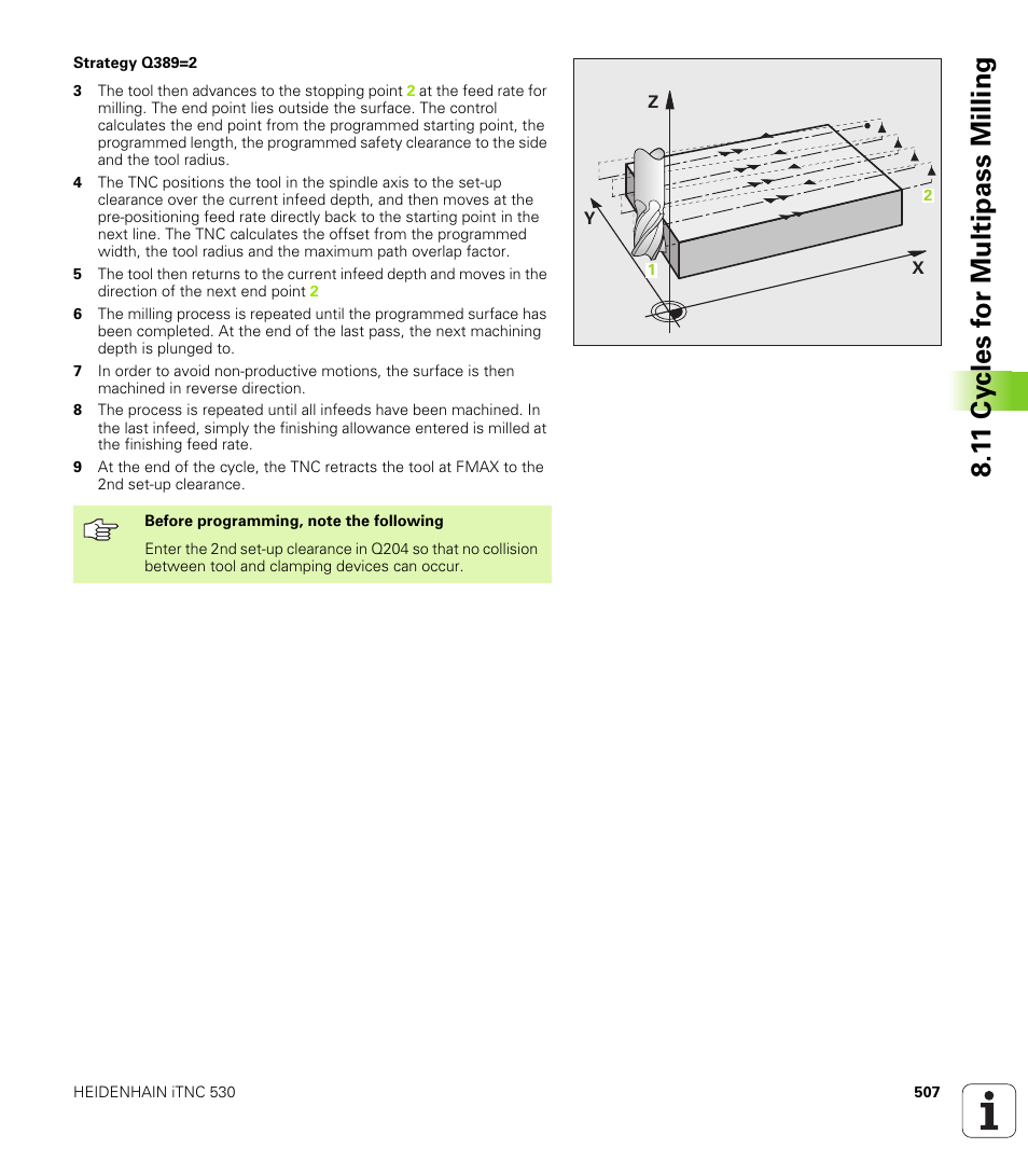 HEIDENHAIN iTNC 530 (340 49x-04) User Manual | Page 507 / 789