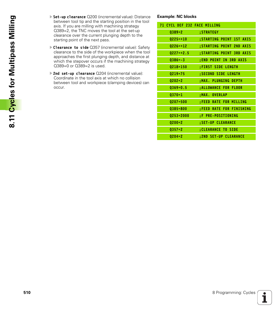 HEIDENHAIN iTNC 530 (340 49x-04) User Manual | Page 510 / 789