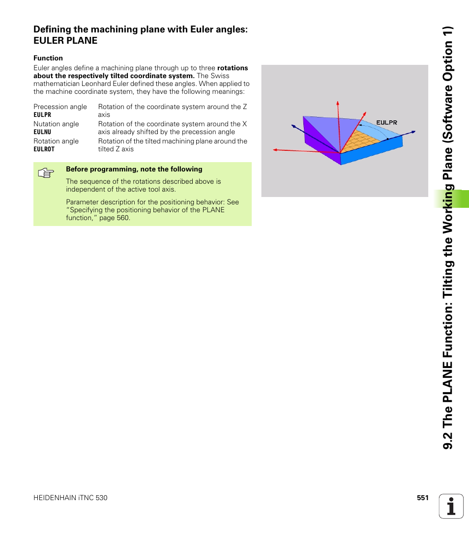 HEIDENHAIN iTNC 530 (340 49x-04) User Manual | Page 551 / 789