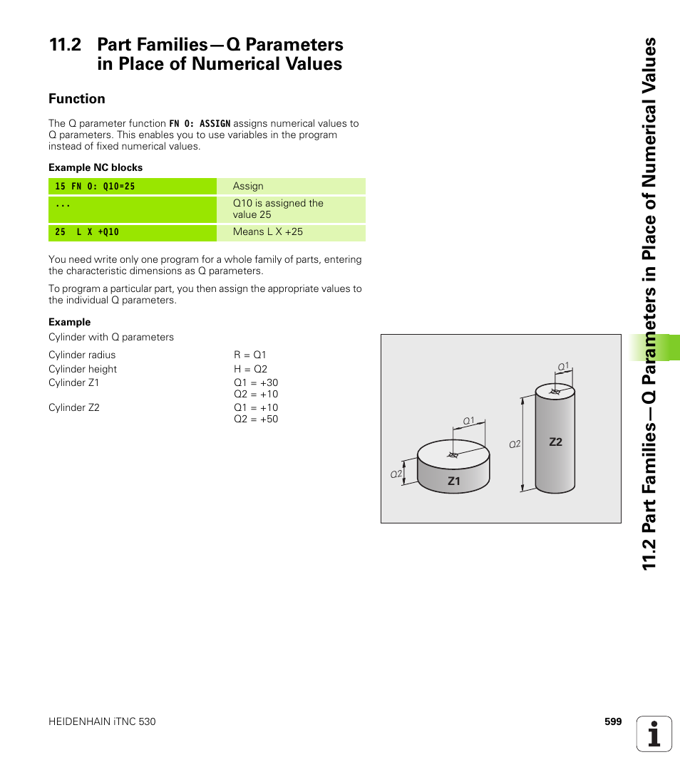 Function | HEIDENHAIN iTNC 530 (340 49x-04) User Manual | Page 599 / 789