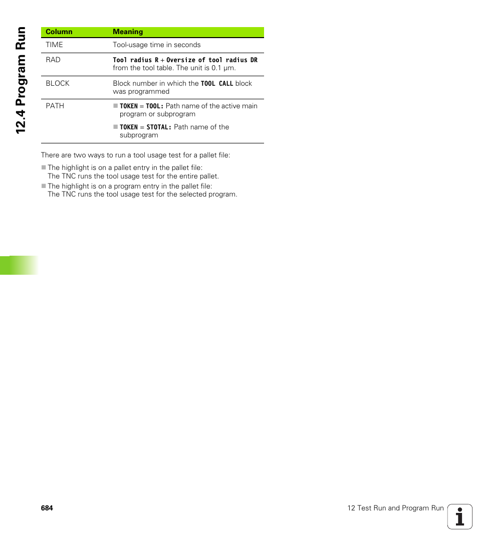 4 pr ogr am run | HEIDENHAIN iTNC 530 (340 49x-04) User Manual | Page 684 / 789