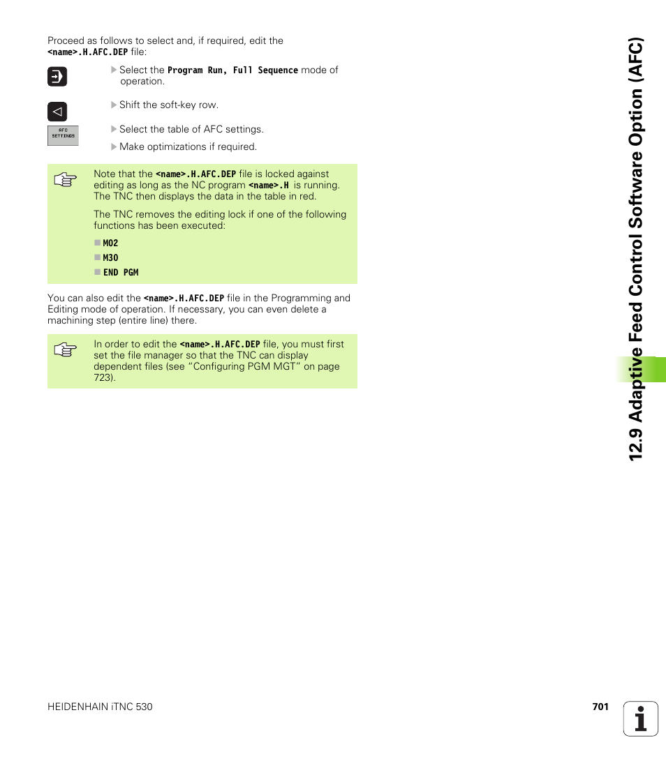 HEIDENHAIN iTNC 530 (340 49x-04) User Manual | Page 701 / 789