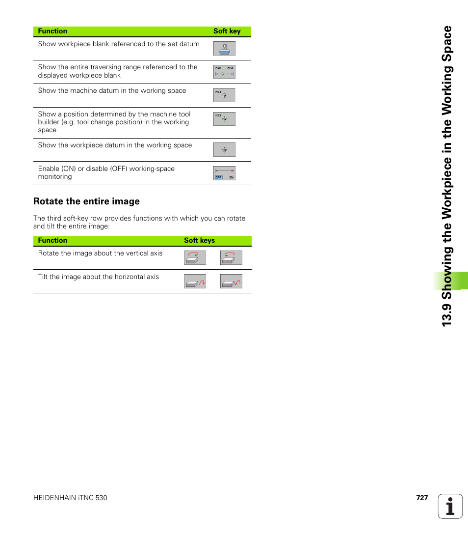 Rotate the entire image | HEIDENHAIN iTNC 530 (340 49x-04) User Manual | Page 727 / 789