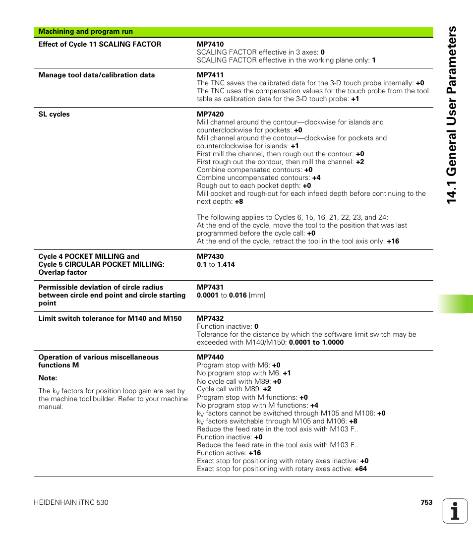 1 gener a l user p a ra met e rs | HEIDENHAIN iTNC 530 (340 49x-04) User Manual | Page 753 / 789