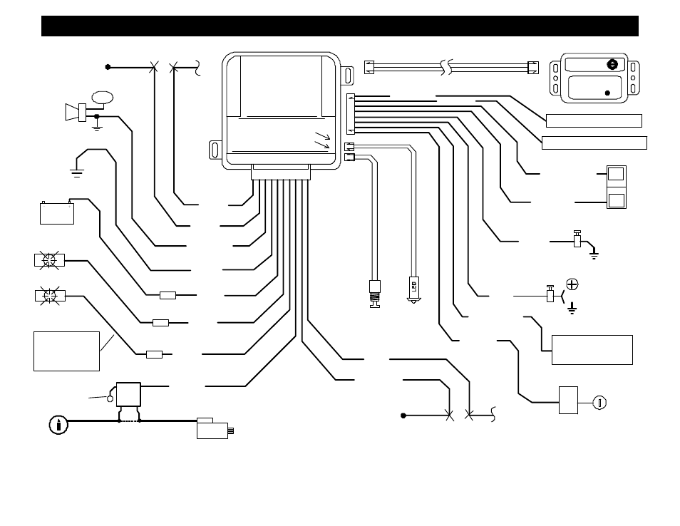 Wiring diagram, Cs-882 oem | Crimestopper Security Products CS-882 User Manual | Page 10 / 10