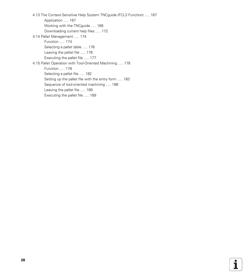 HEIDENHAIN iTNC 530 (340 49x-04) ISO programming User Manual | Page 26 / 703