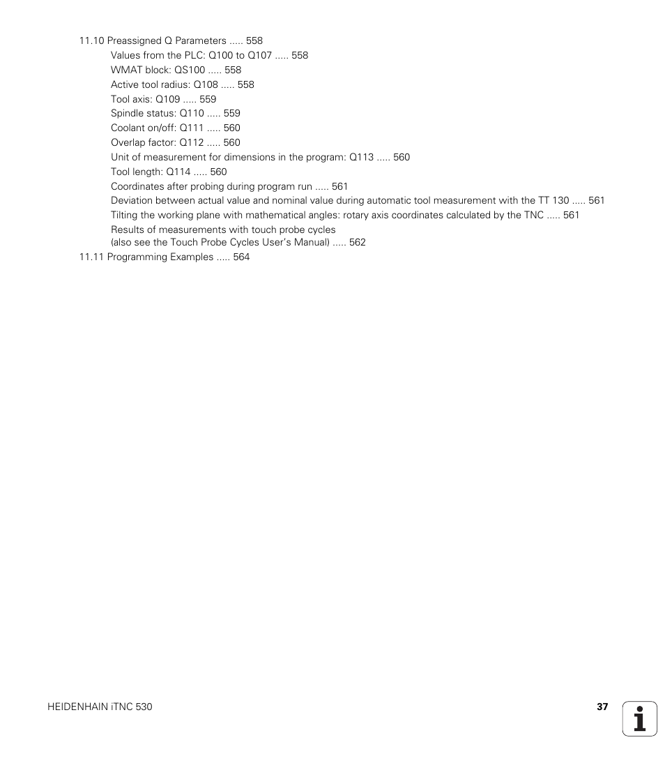 HEIDENHAIN iTNC 530 (340 49x-04) ISO programming User Manual | Page 37 / 703