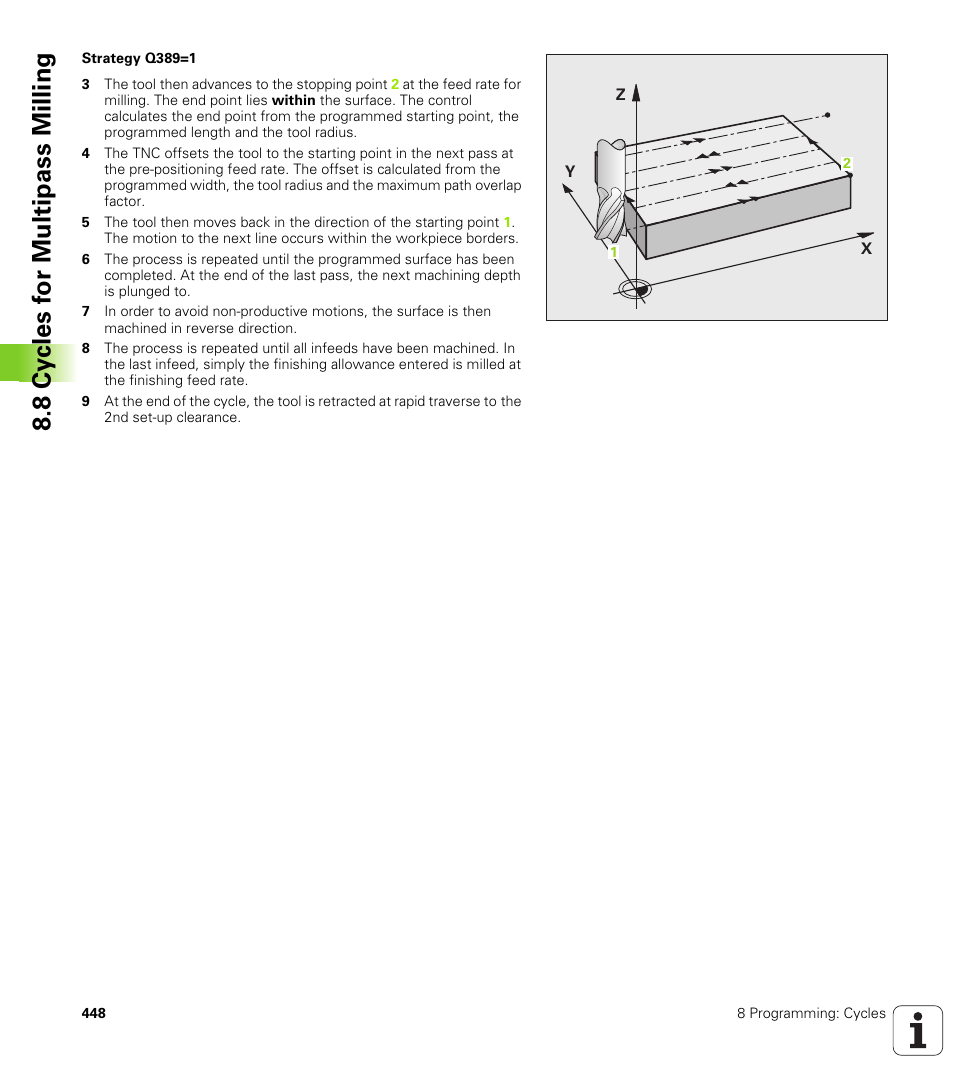 HEIDENHAIN iTNC 530 (340 49x-04) ISO programming User Manual | Page 448 / 703
