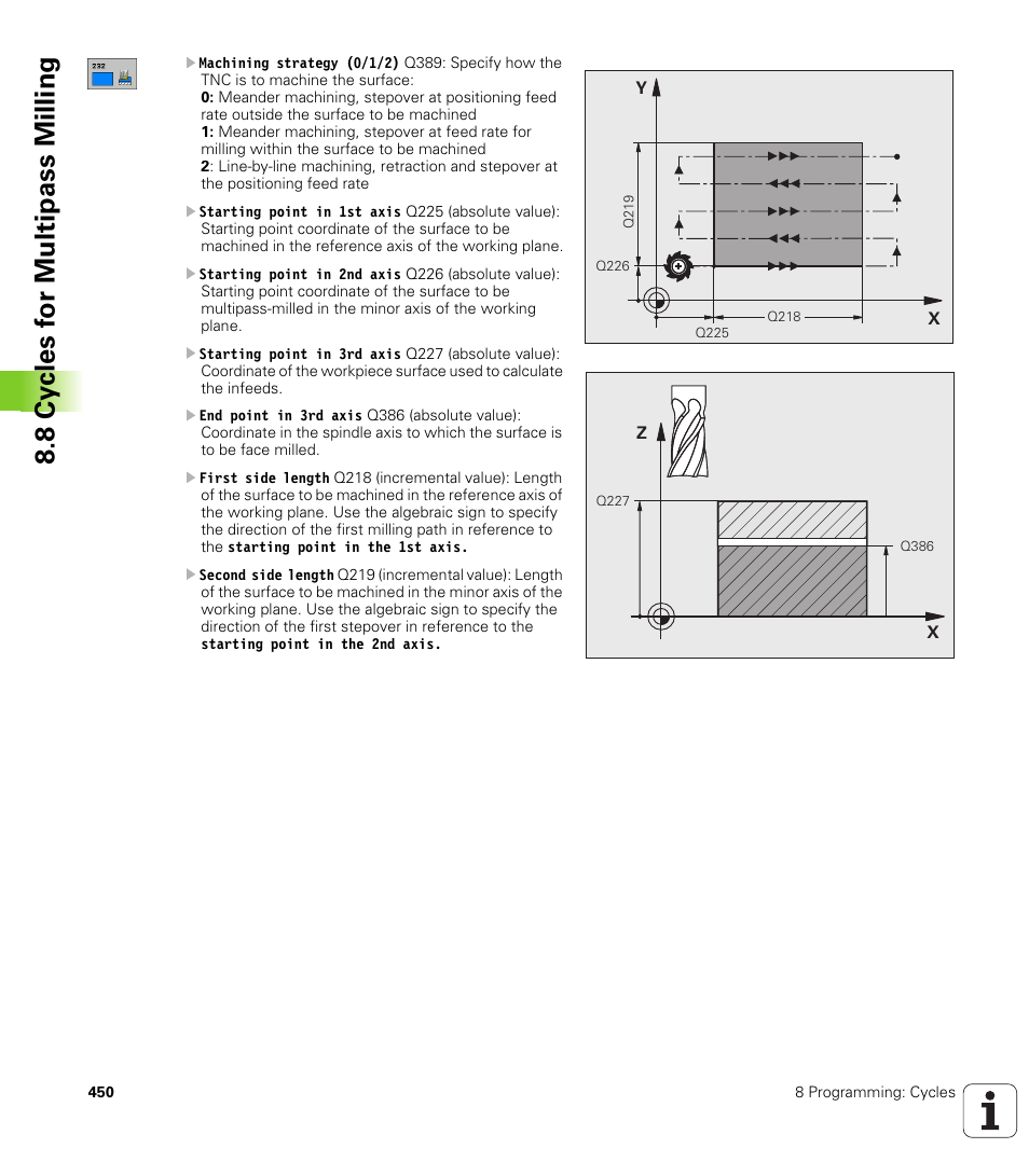 HEIDENHAIN iTNC 530 (340 49x-04) ISO programming User Manual | Page 450 / 703